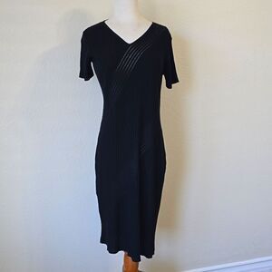 EMMANUEL UNGARO WOOL KNIT DRESS SIZE SMALL